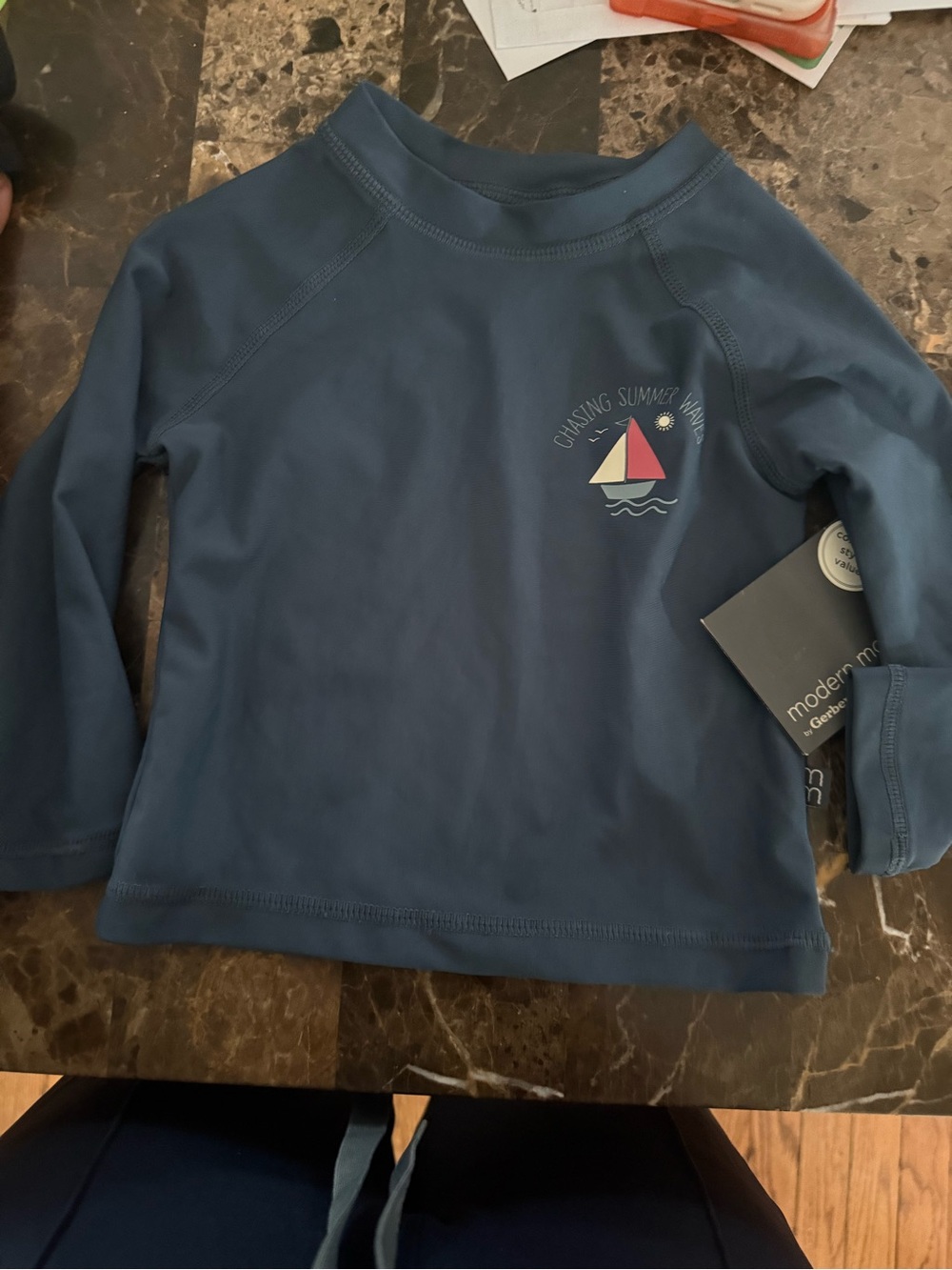 Modern Moments by Gerber Toddler Boy Long Sleeve Rashguard